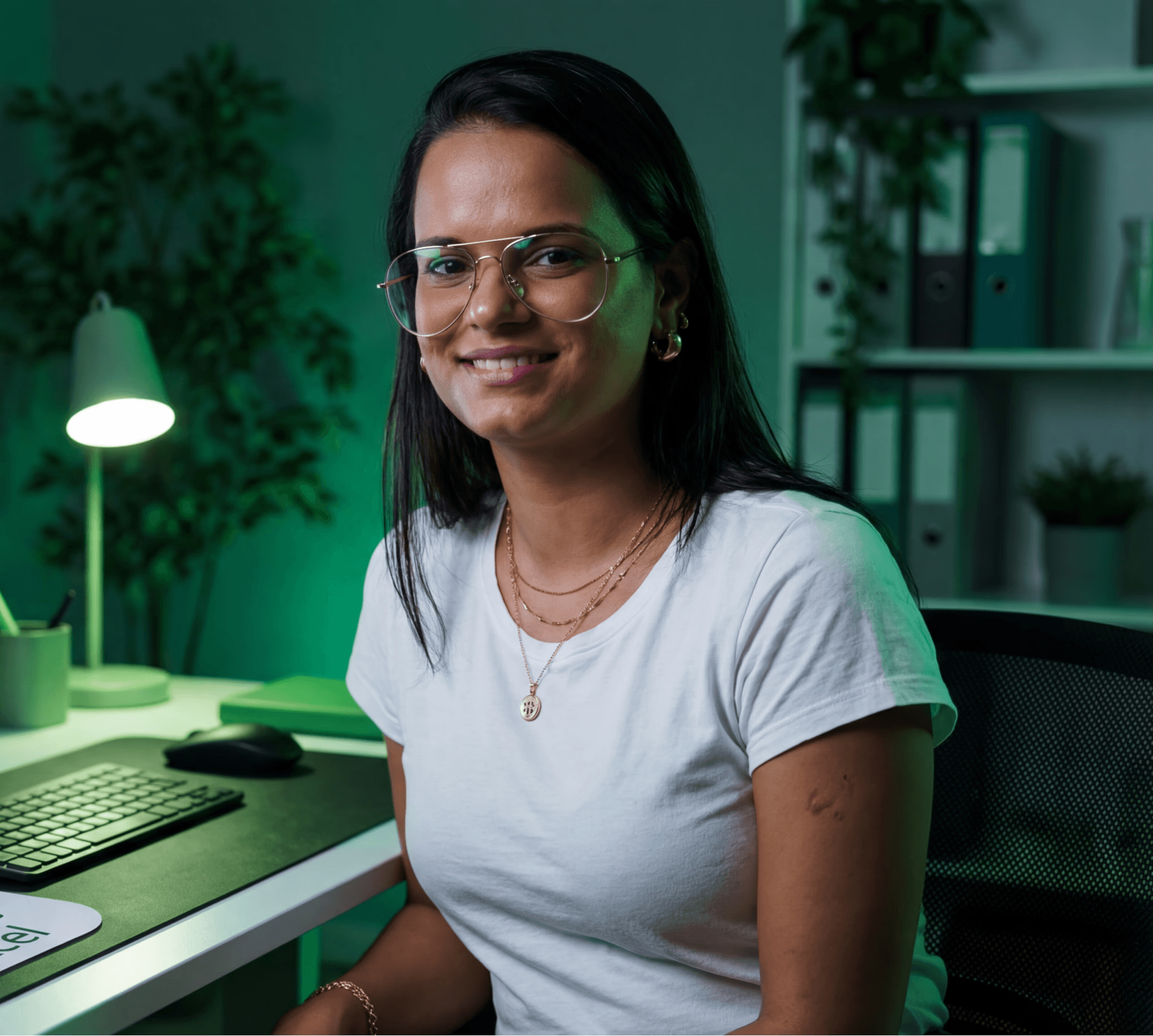 Julia Vidal, instrutora do curso de Excel